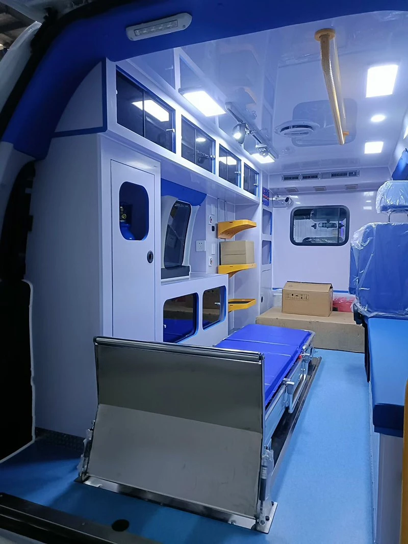 Foton G9 Gasoline ICU Ambulance Van high quality